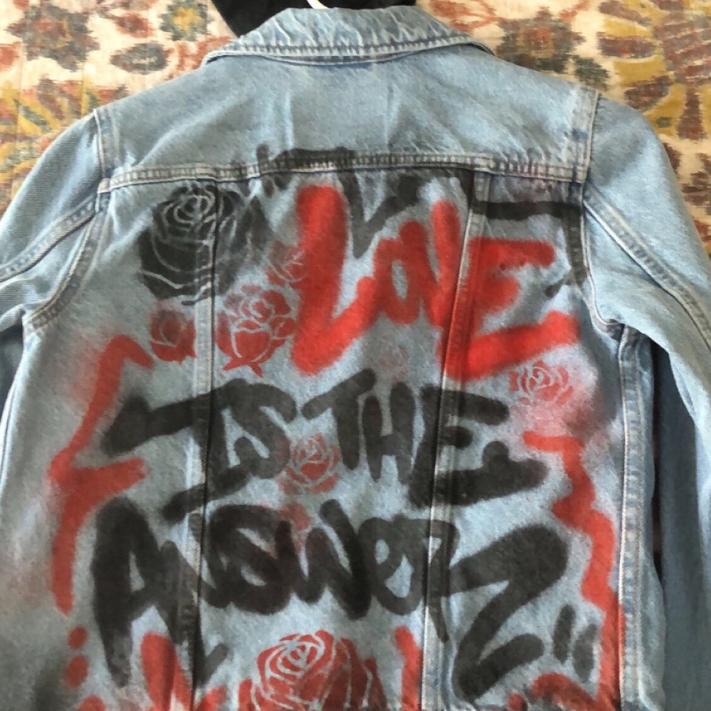 Designed Levi denim jacket